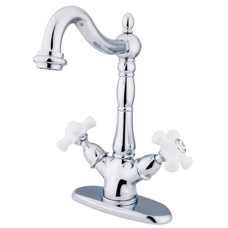 Kingston Brass KS1491PX Vessel Sink Faucet, Polished Chrome KS1491PX